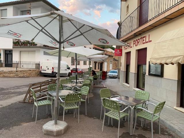 Hostal Portell Portell de Morella Exterior foto